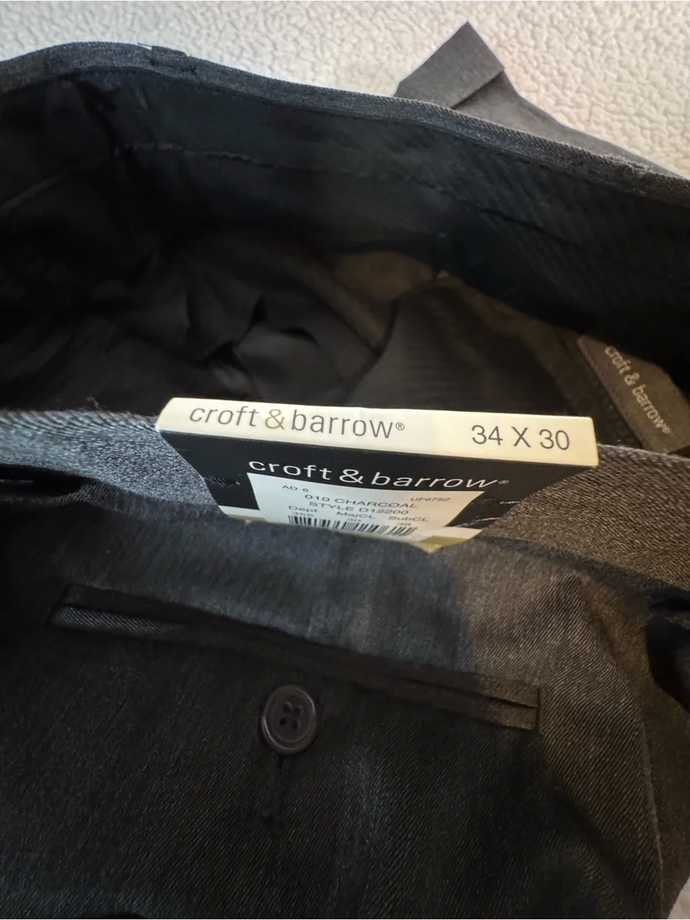 NWT Woolmark Pure new Wool Dress Trousers – Grey